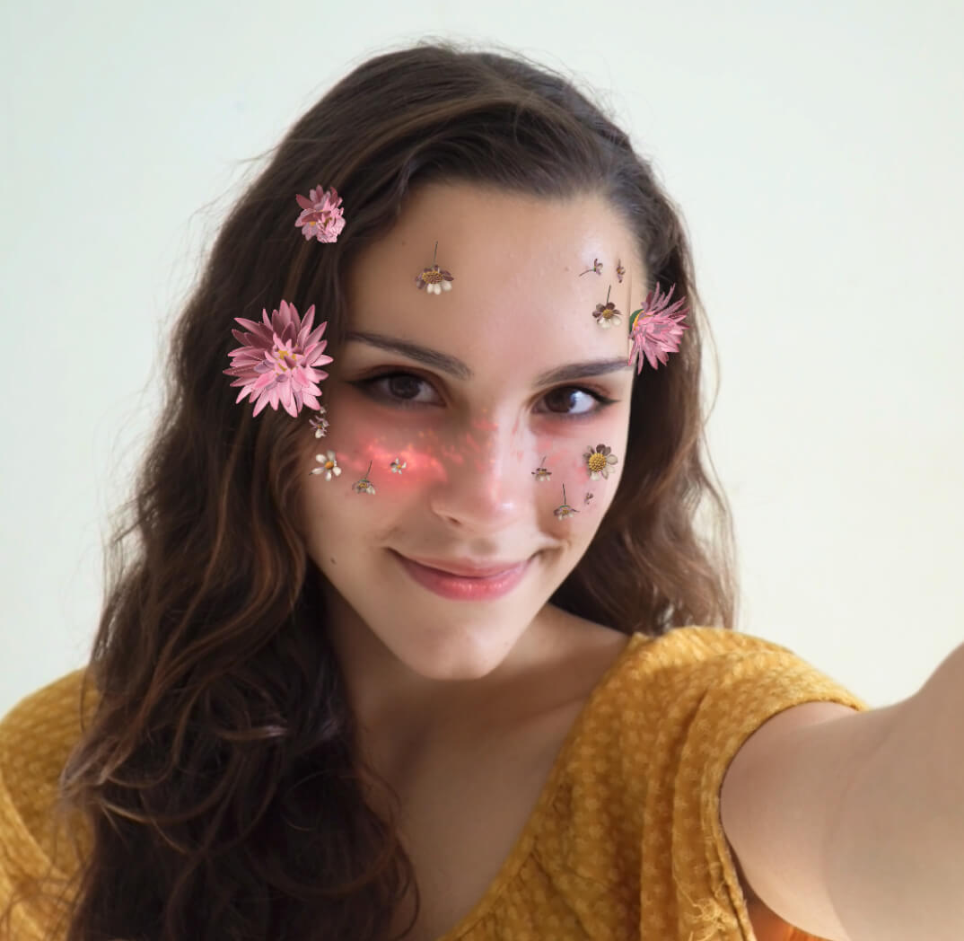 Small Flowers AR Demo DeepAR small-flowers-ar-demo-deepar